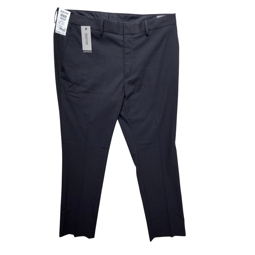 Kenneth Cole Reaction Men's 38x32 Performance Slim Fit Dress Pant NWT Stretch